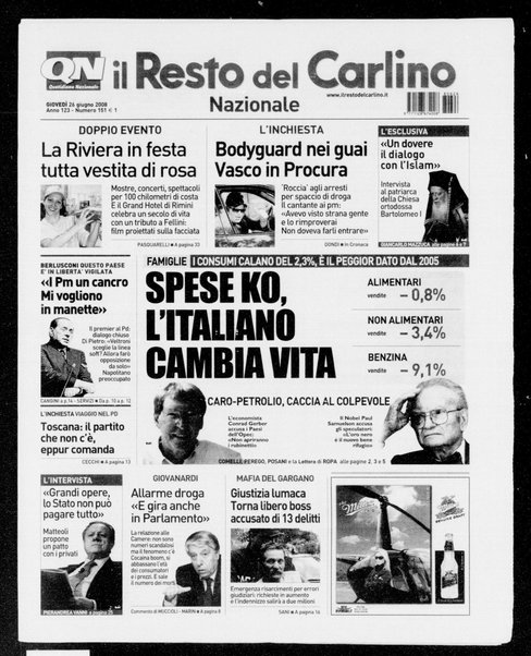 Il Resto del Carlino : giornale dell'Emilia